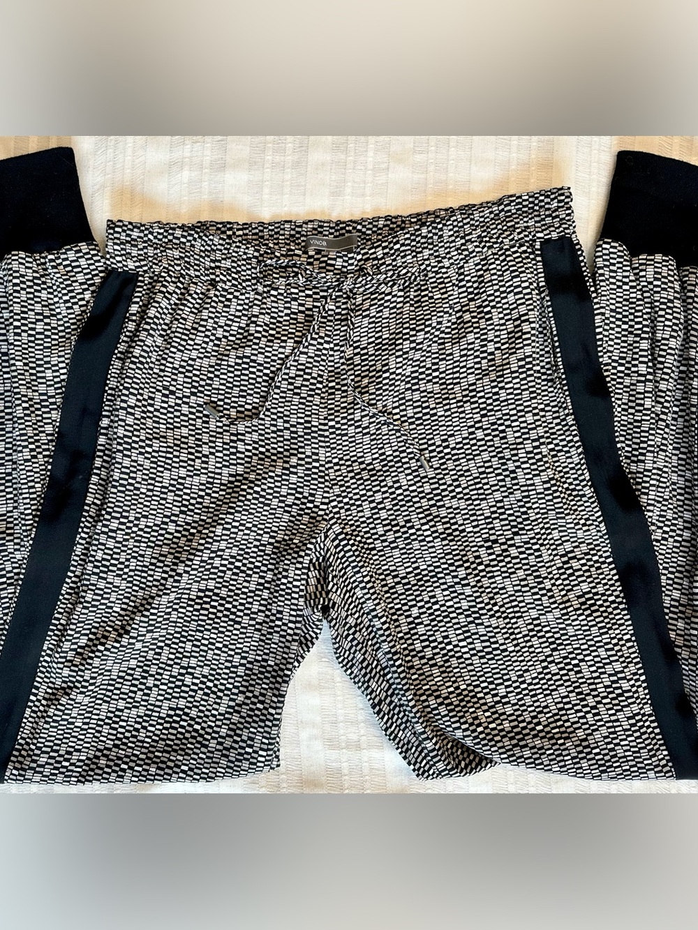 Vince 100% Silk Travel Joggers